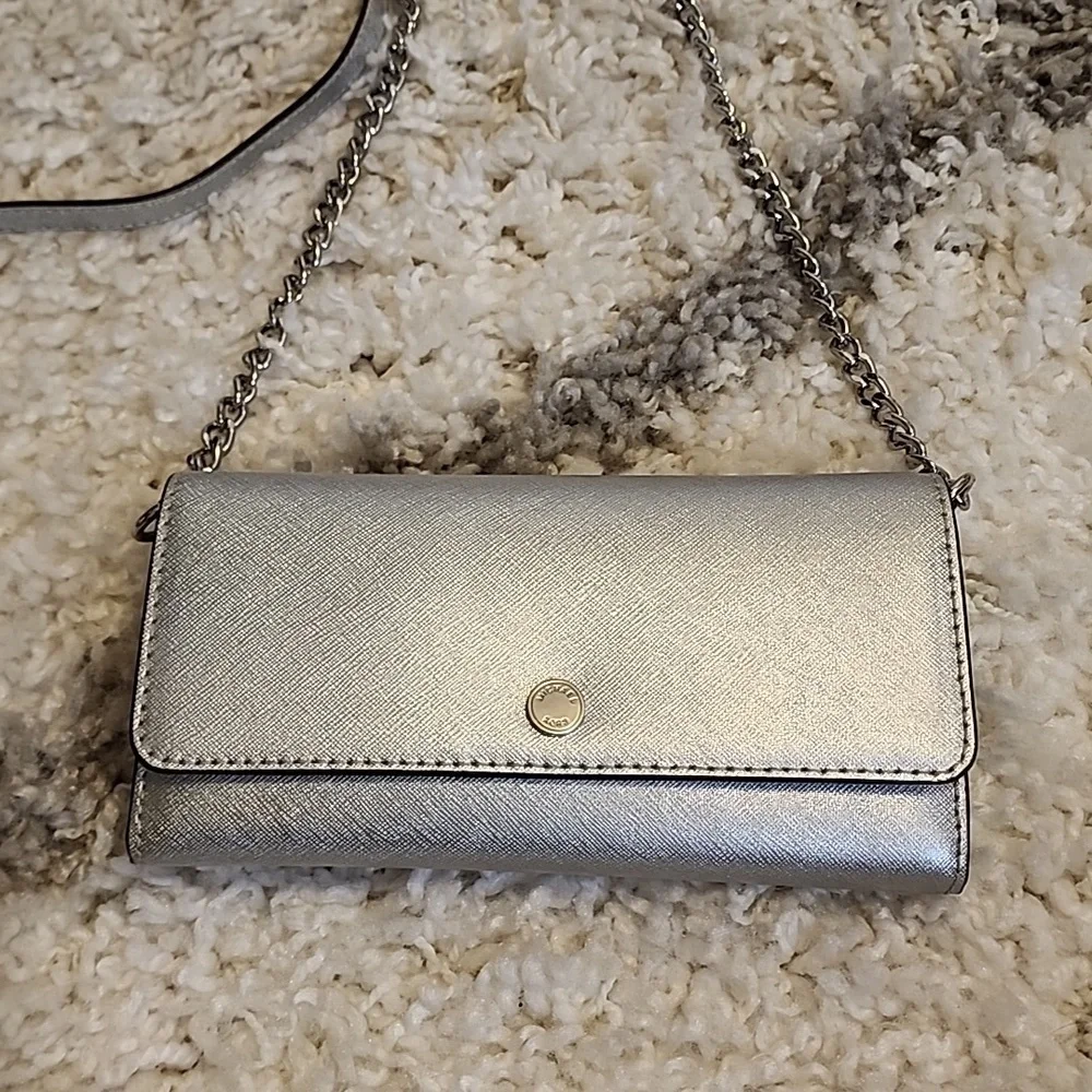 Michael Kors wallet with shoulder strap